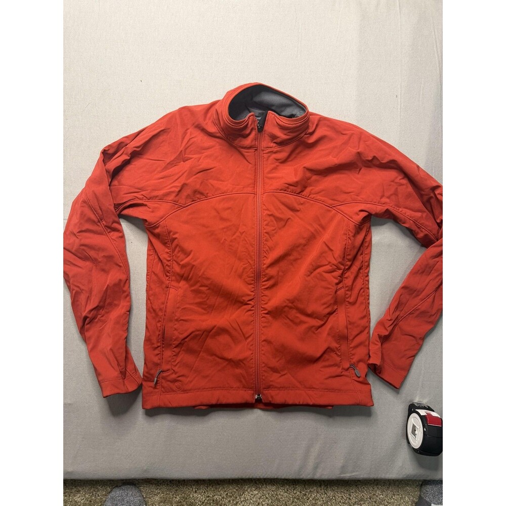 Nike ACG 2+ Composite Jacket Mens Medium Red Softshell Full Zip Hiking Outdoor